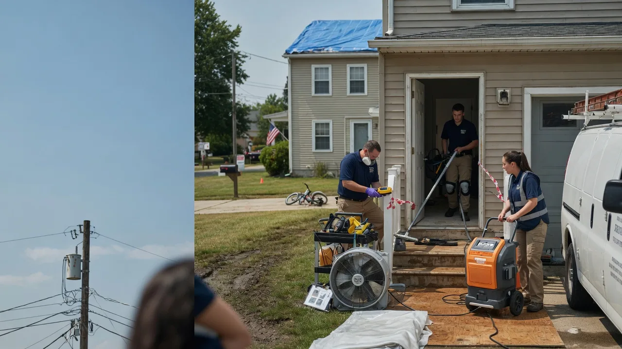 Water Damage Repair in Bluffs, IL near me